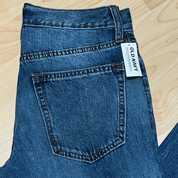 Old Navy Loose Blue Jeans Size 28x28 NWT - Picture 3 of 7